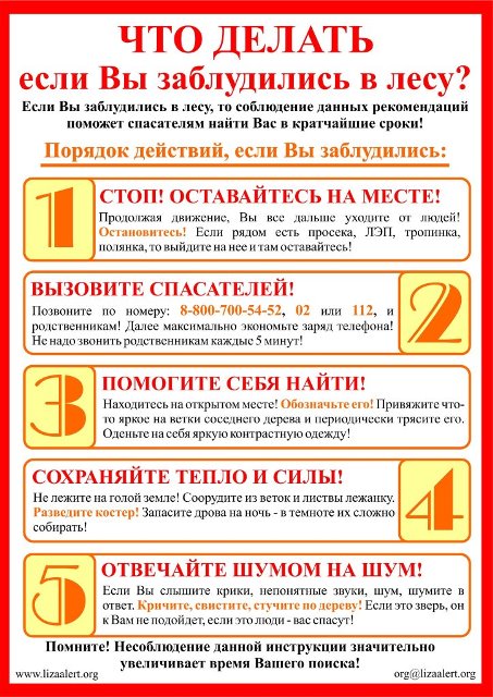 "Что делать, если вы заблудились"