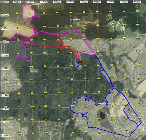 Треки и точки
