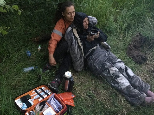 Зоя Ивановна и ее спасительница!